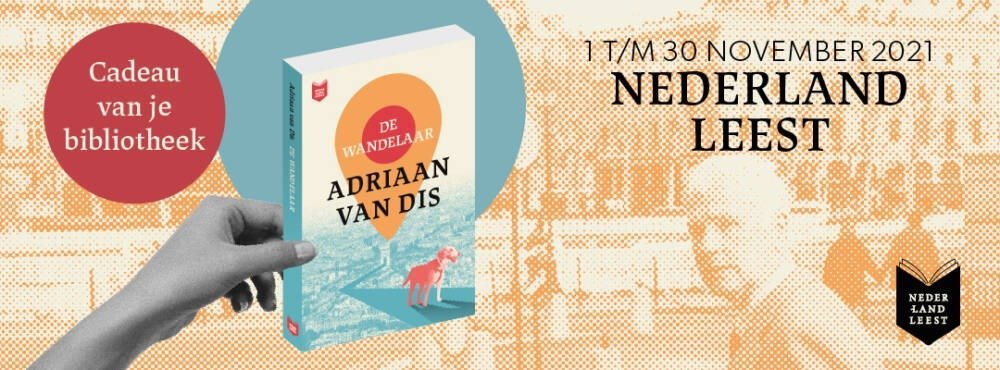 "De wandelaar" van Adriaan van Dis gratis verkrijgbaar in bibliotheken