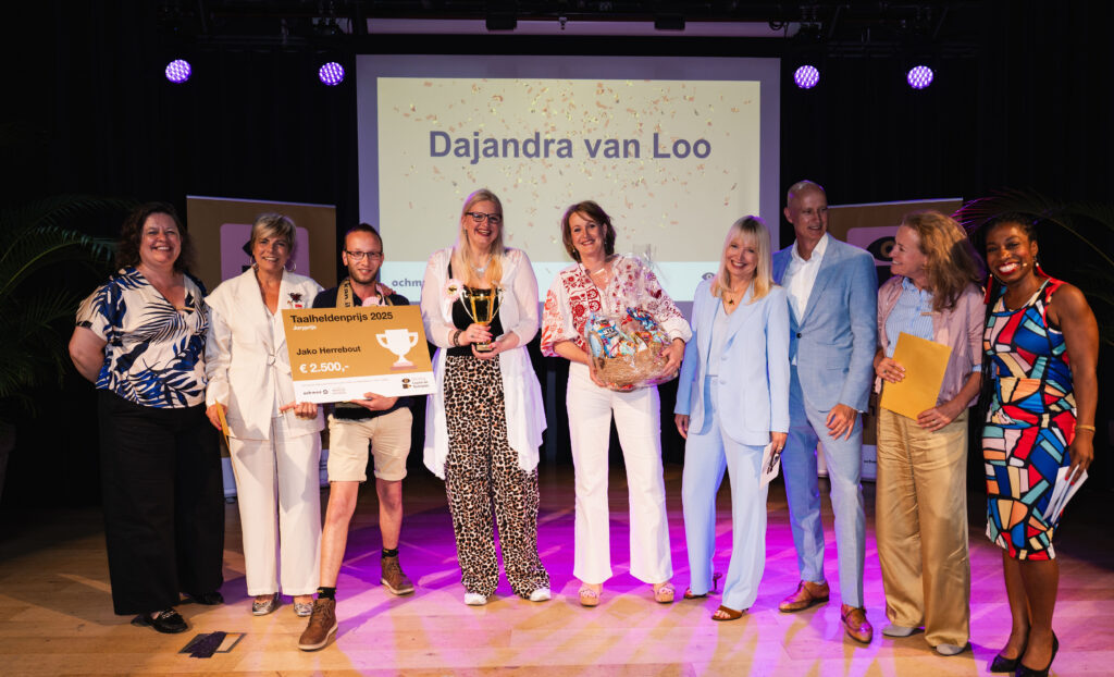 Persfoto - Dajandra van Loo Taalheld 2025