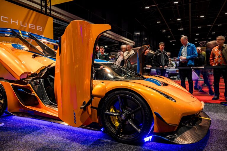 Koenigsegg tijdens InterClassics Maastricht 2025