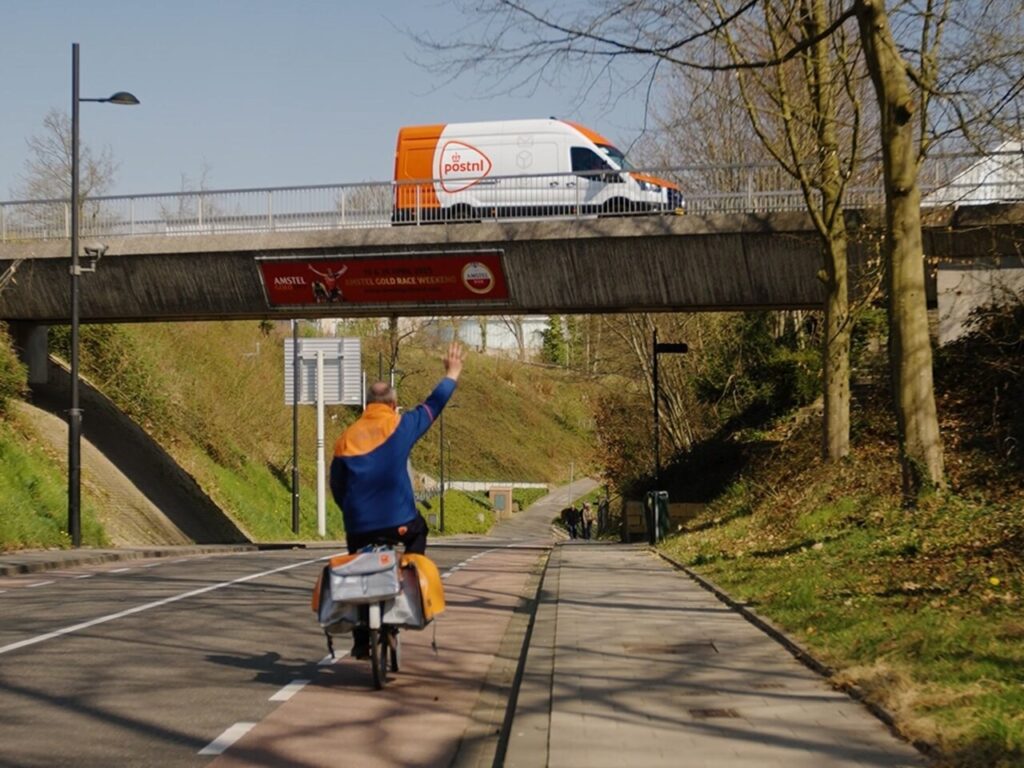 Postcodes scoren tijdens de Amstel Gold Race