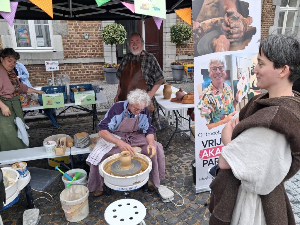 markt VOX Luisterwandelingen VIA Belgica